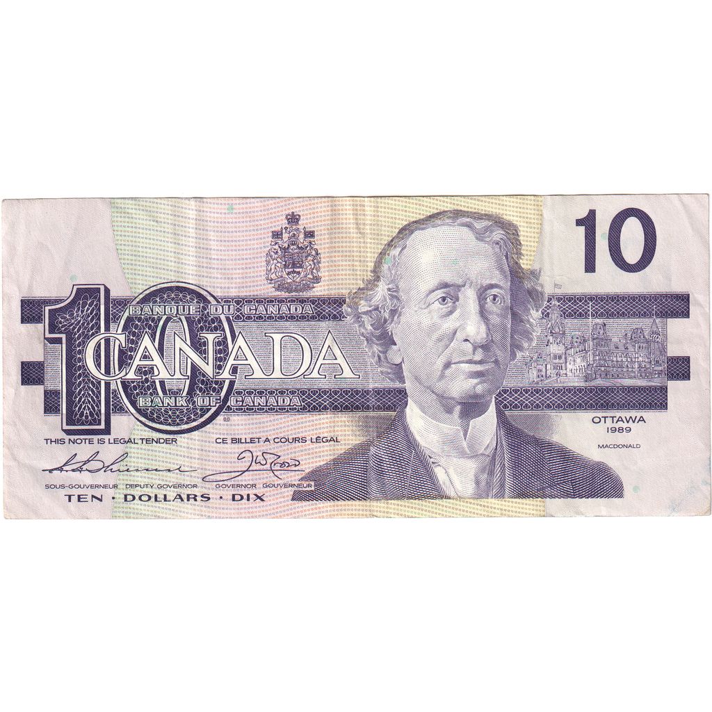 Canada, 10 Dollars, BB