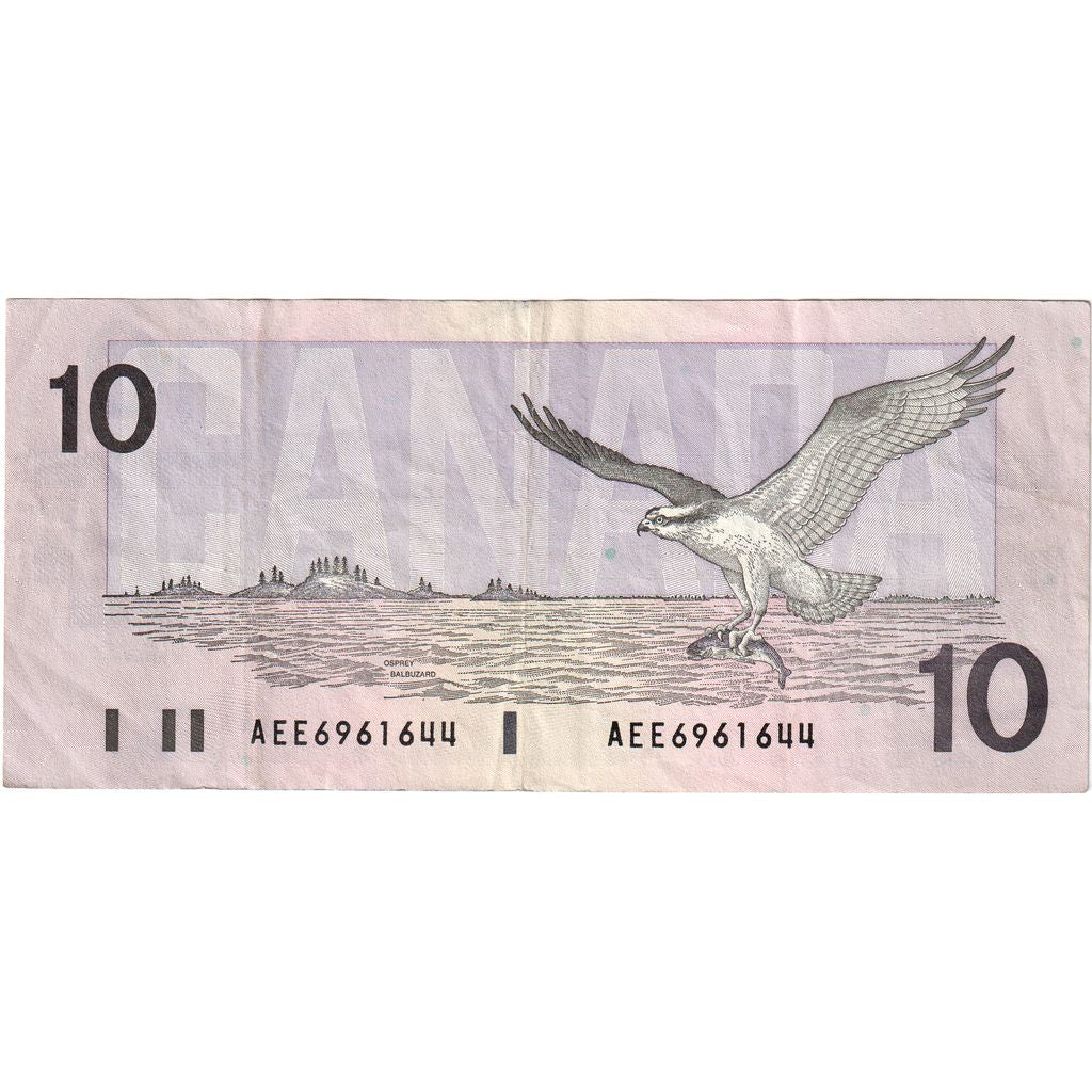 Canada, 10 Dollars, BB