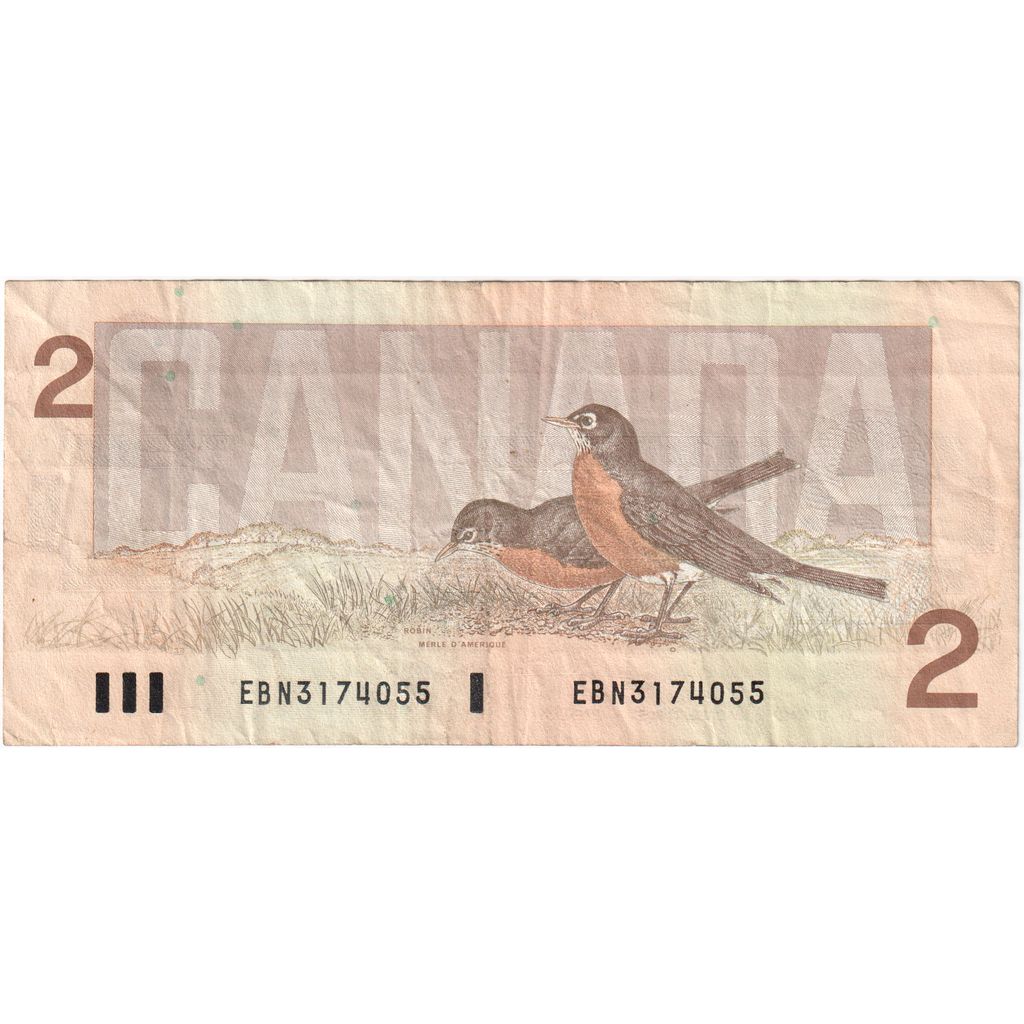Canada, 2 Dollars, 1986, TTB