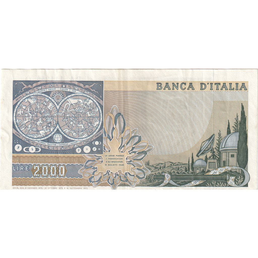 Italia, 2000 Lire, BB