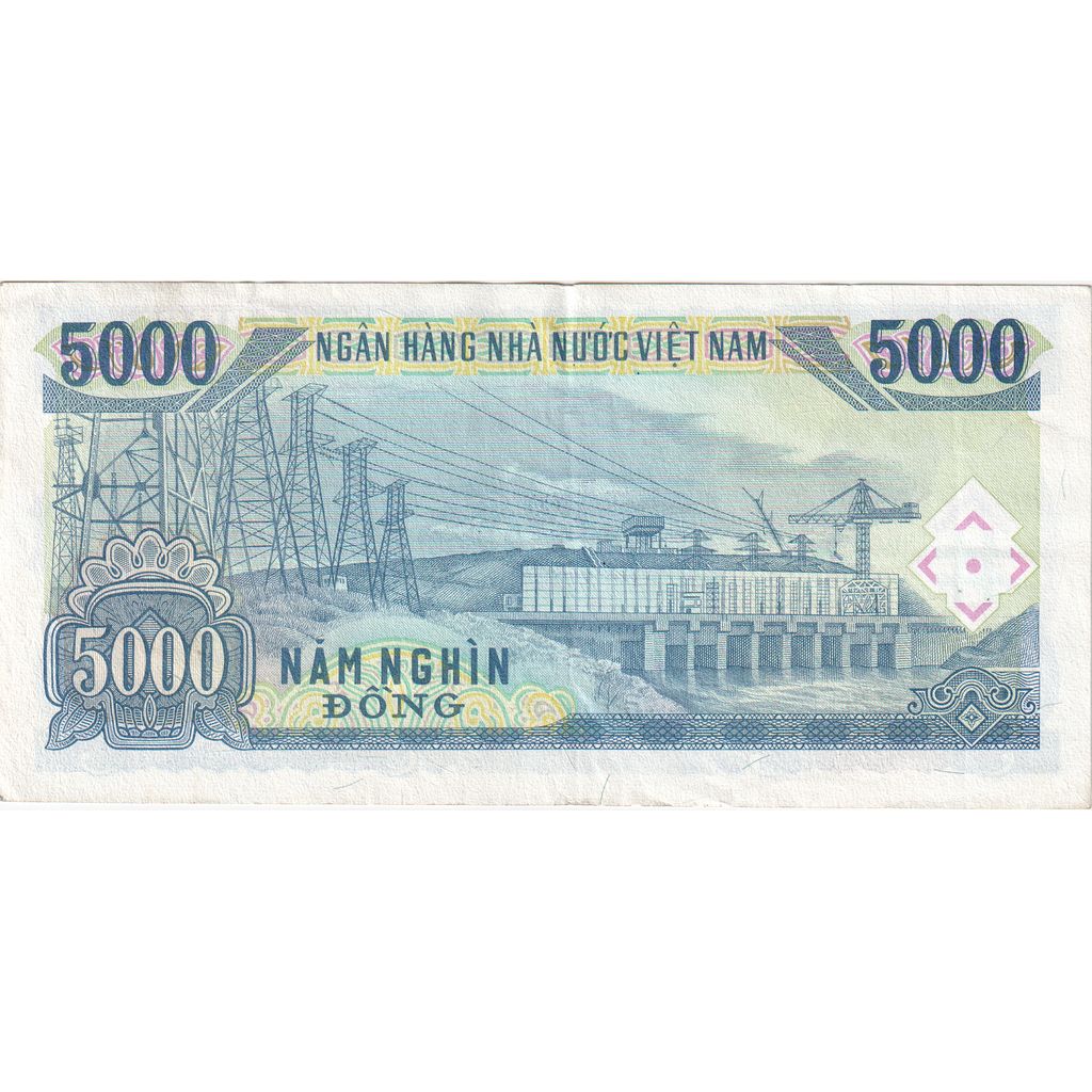 Vietname, 5000 Dông, AU(50-53)