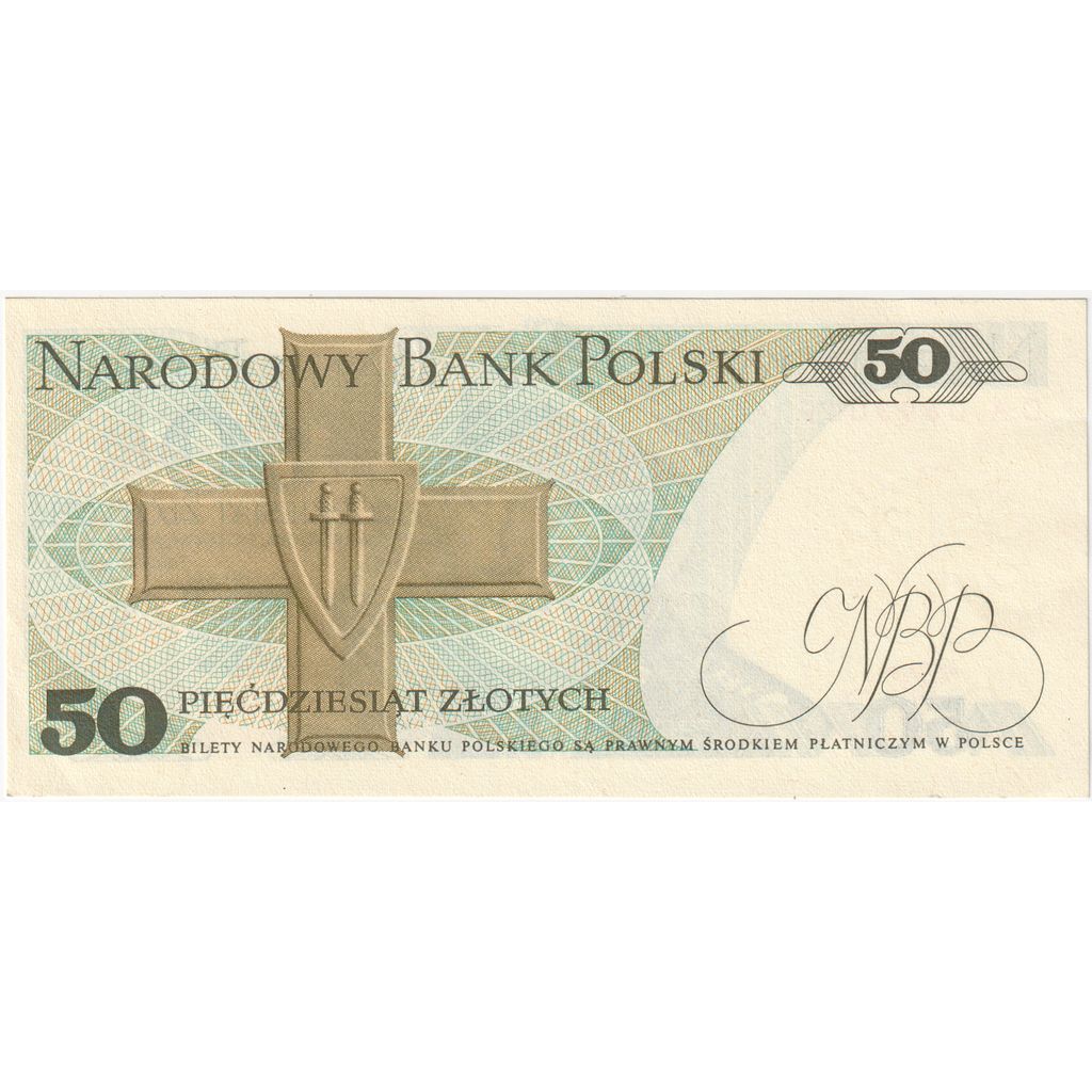 Polonia, 50 Zlotych, 1986-06-01, UNC 63
