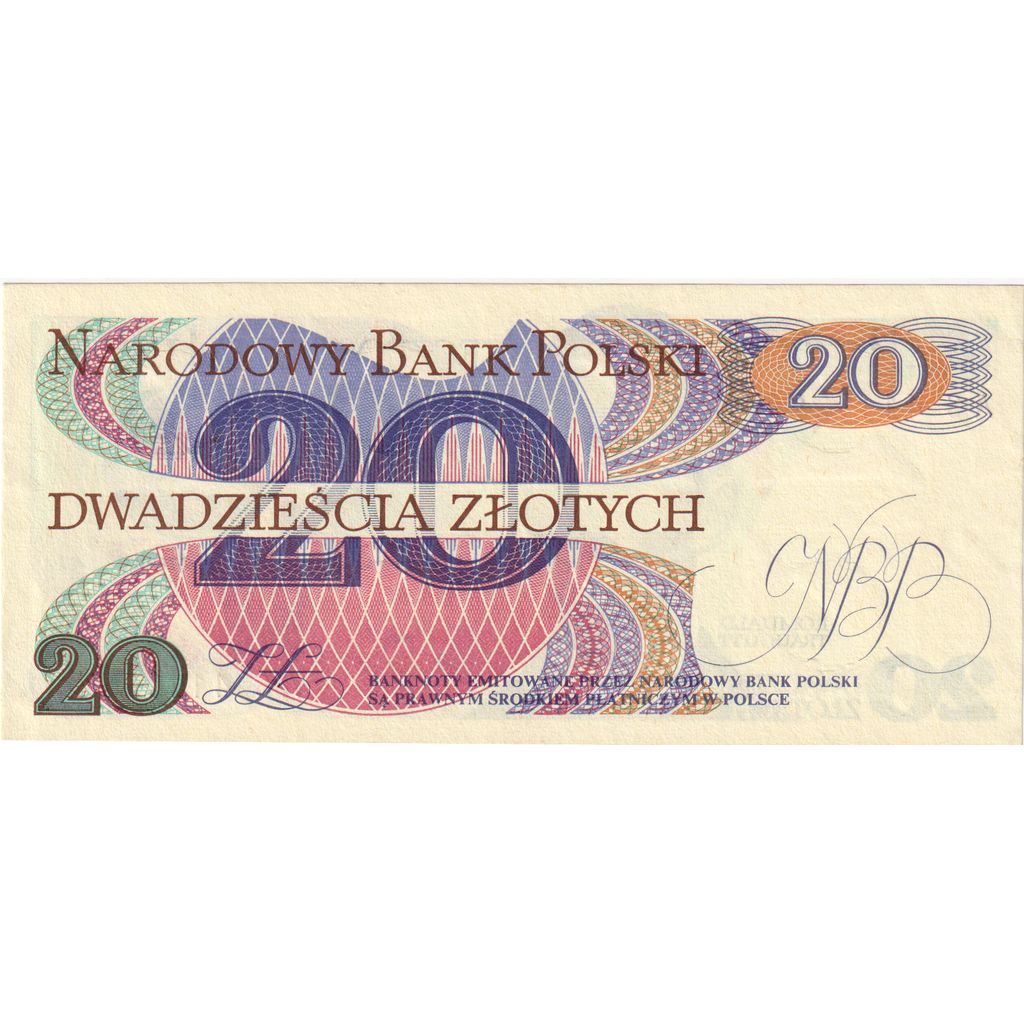 Polonia, 20 Zlotych, 1982-06-01, SC