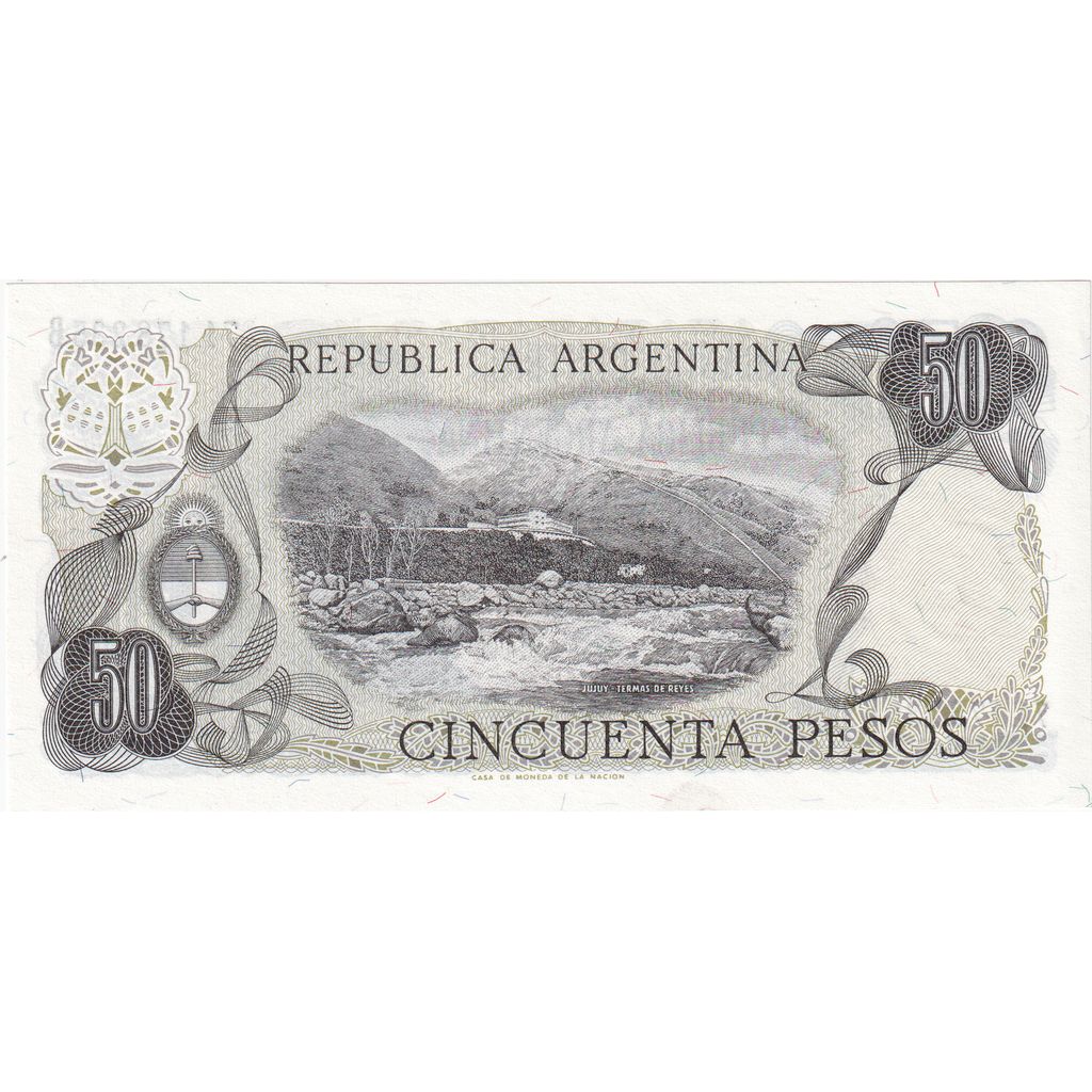 Argentinien, 50 Pesos, UNZ