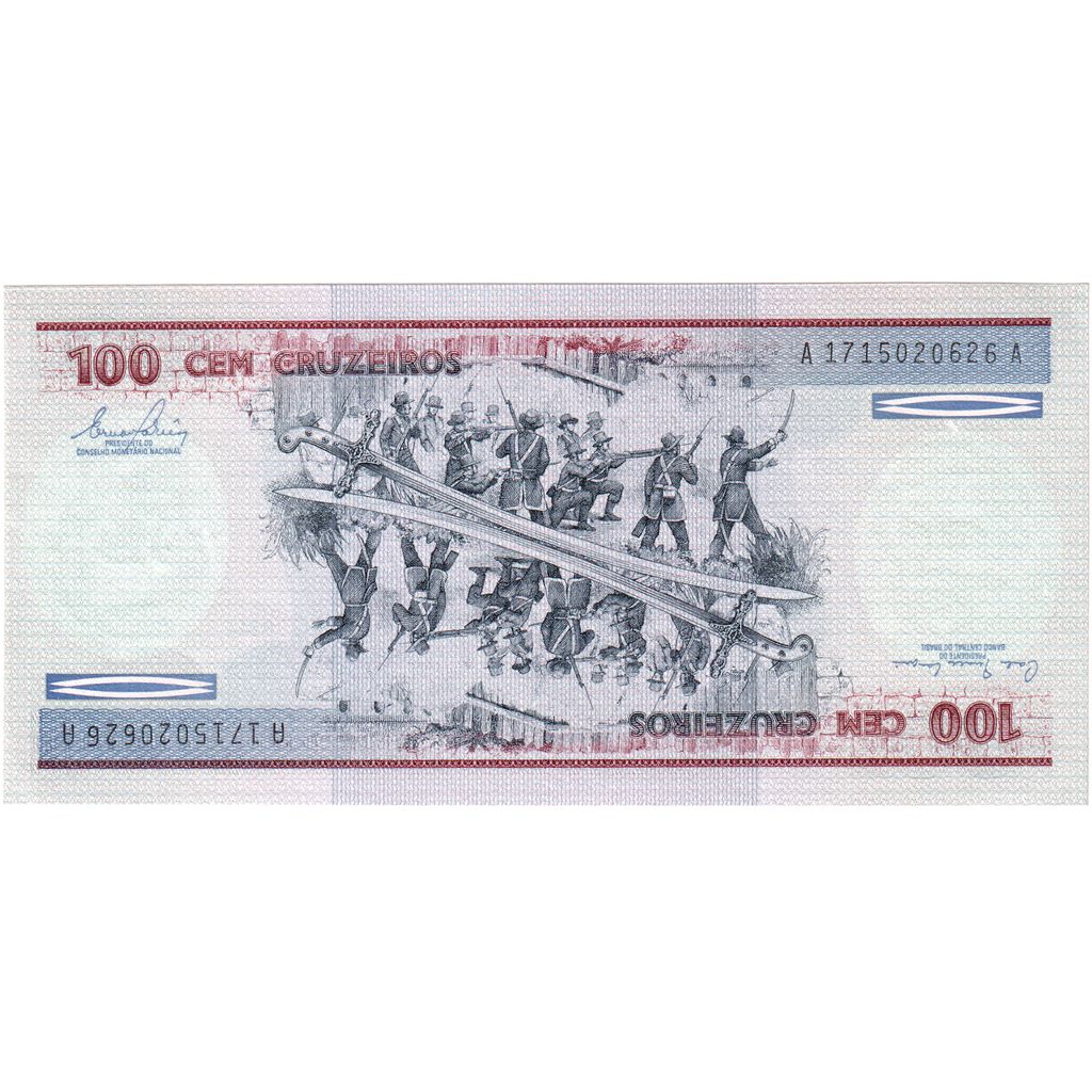 Brasile, 100 Cruzeiros, FDS