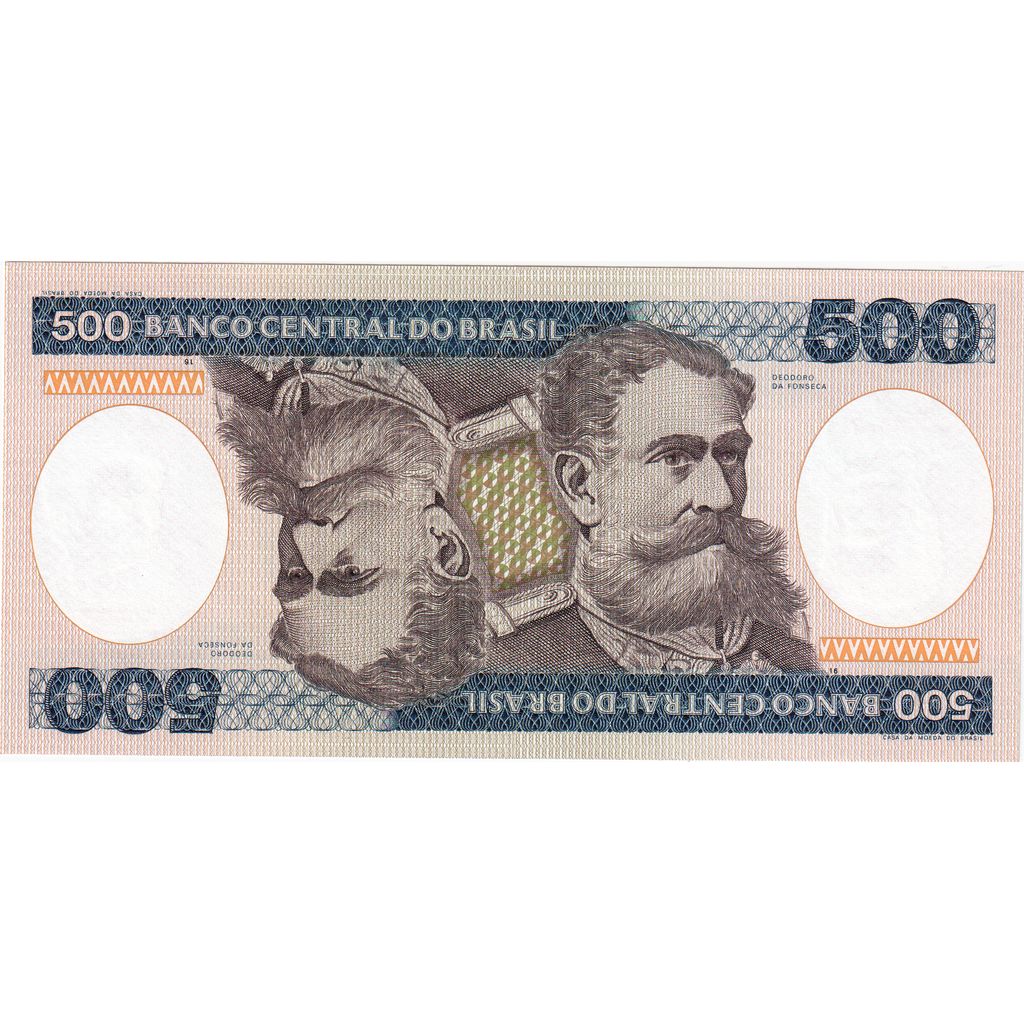 Brasil, 500 Cruzeiros, UNC(65-70)
