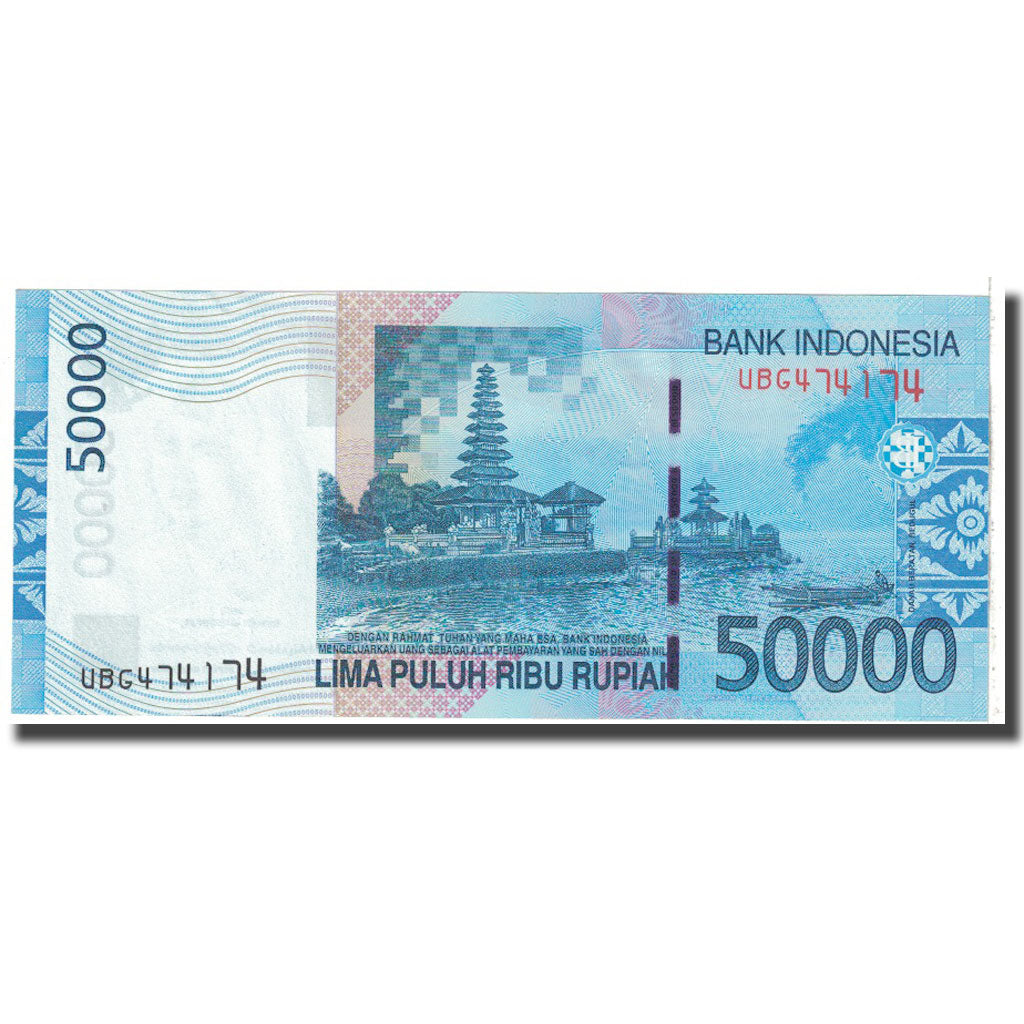 Banknote, Indonesia, 50,000 Rupiah, 2005, KM:145a, UNC(63)