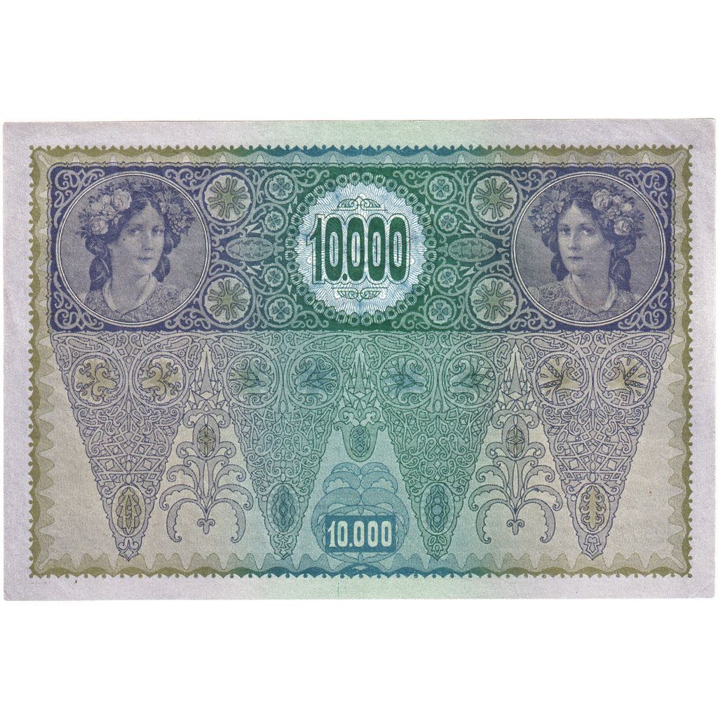 Austria, 10,000 Kronen, 1918-11-02, AU(55-58)