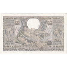 Belgium, 100 Francs-20 Belgas, 1943-05-25, AU(55-58)