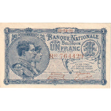 Belgio, 1 Franc, 1920-09-22, FDS