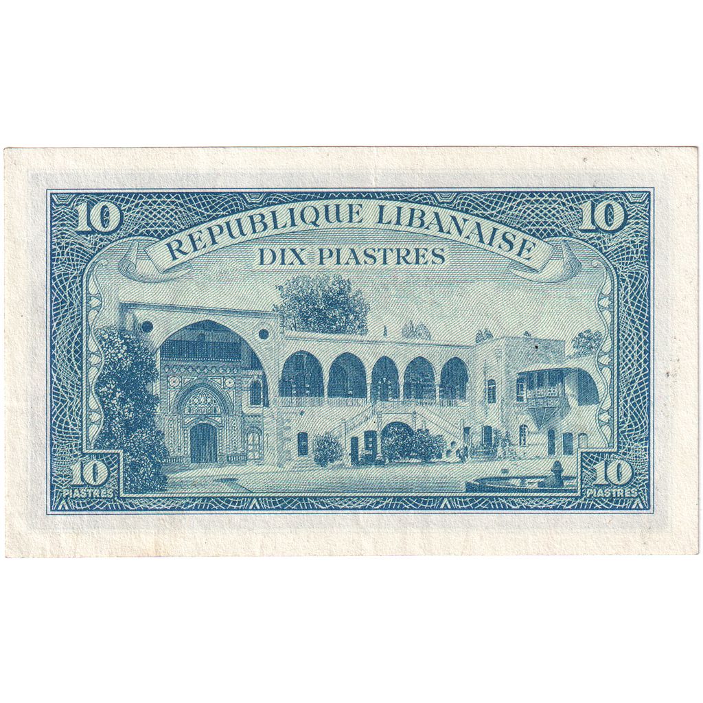 Liban, 10 Piastres, NEUF