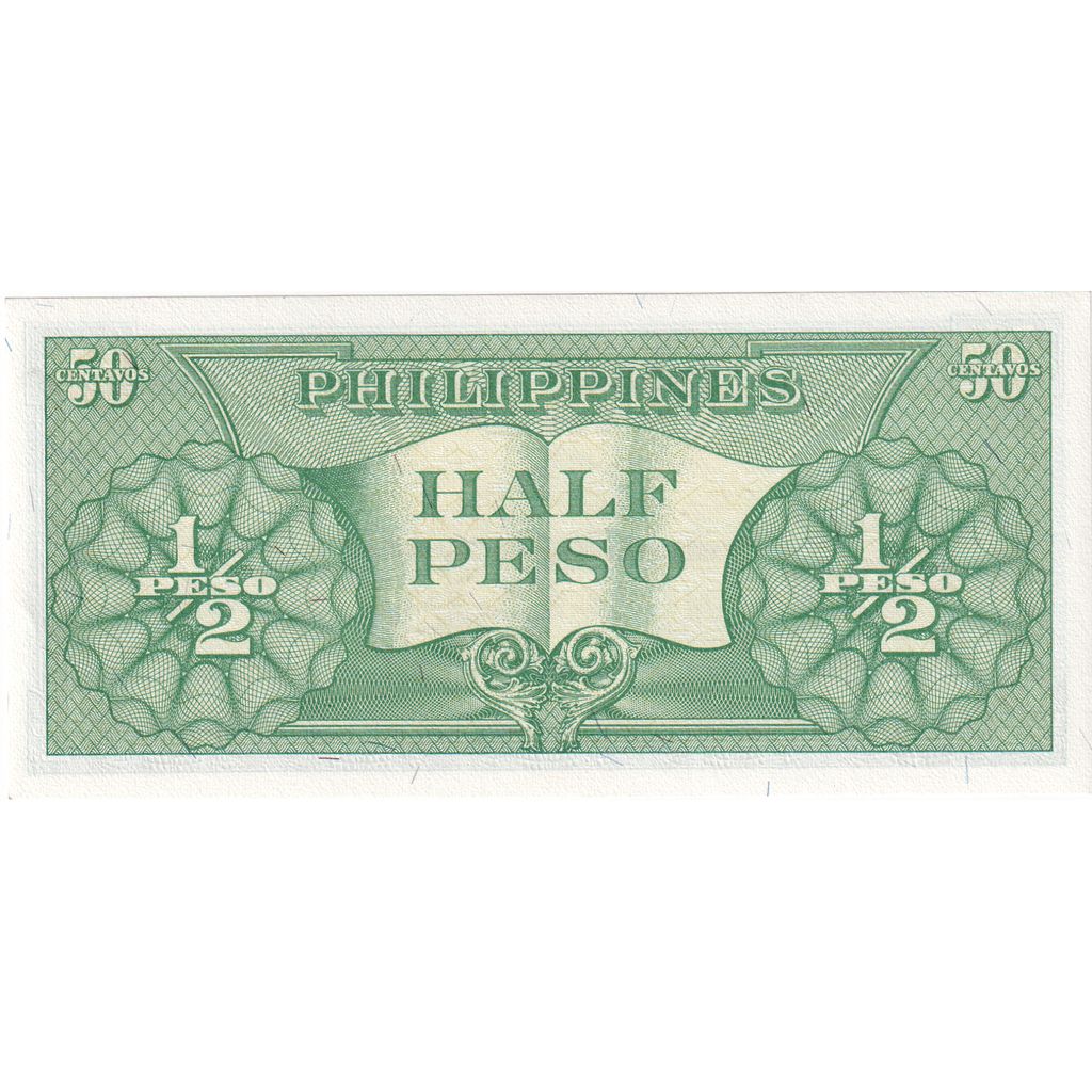 Filipinas, 1/2 Peso, UNC