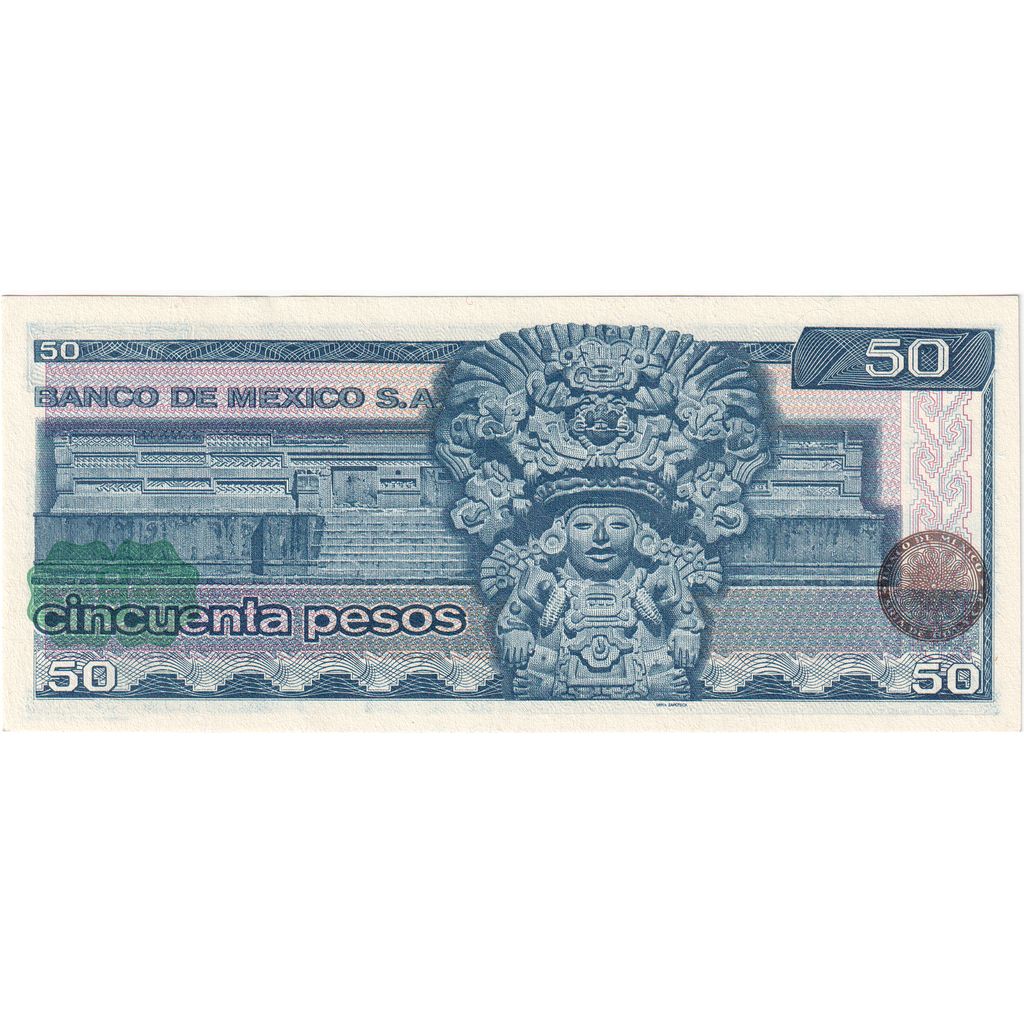 Mexico, 50 Pesos, 1981-01-27, UNC(65-70)