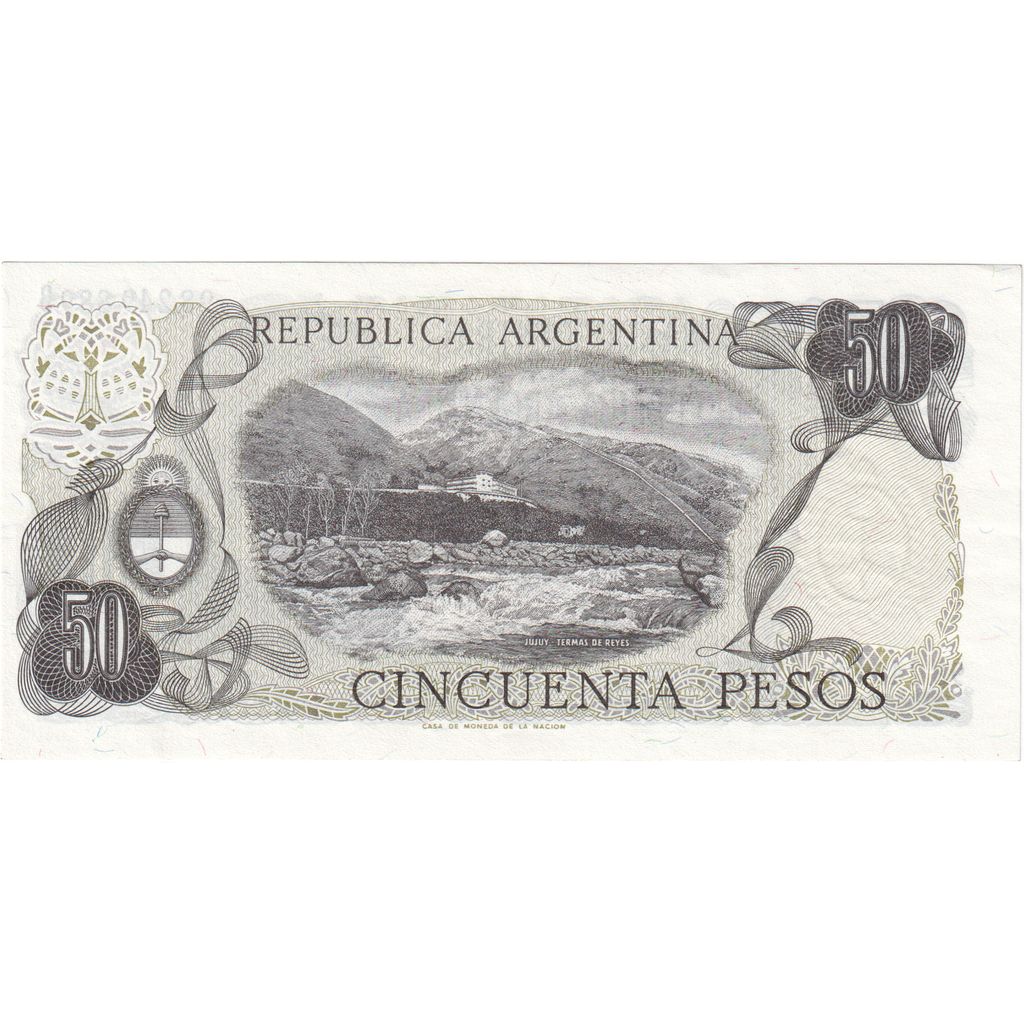 Argentina, 50 Pesos, UNC(63)