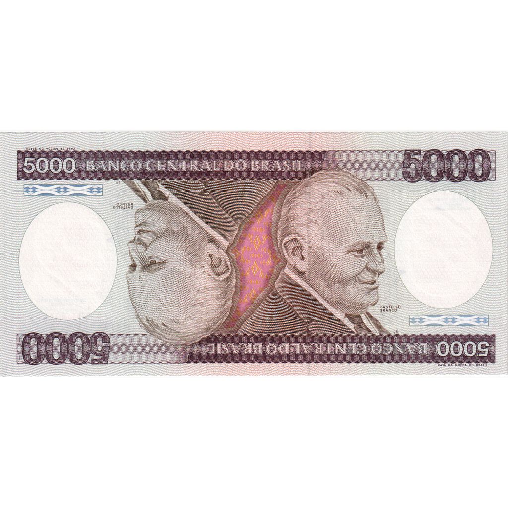 Brasile, 5000 Cruzeiros, FDS