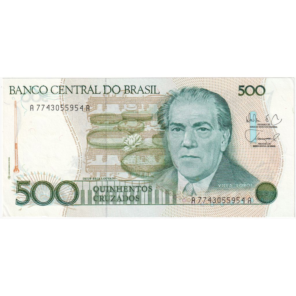 Brésil, 500 Cruzados, NEUF