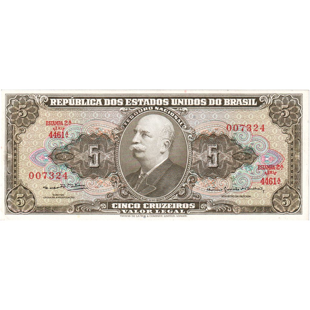 Brasil, 5 Cruzeiros, UNC