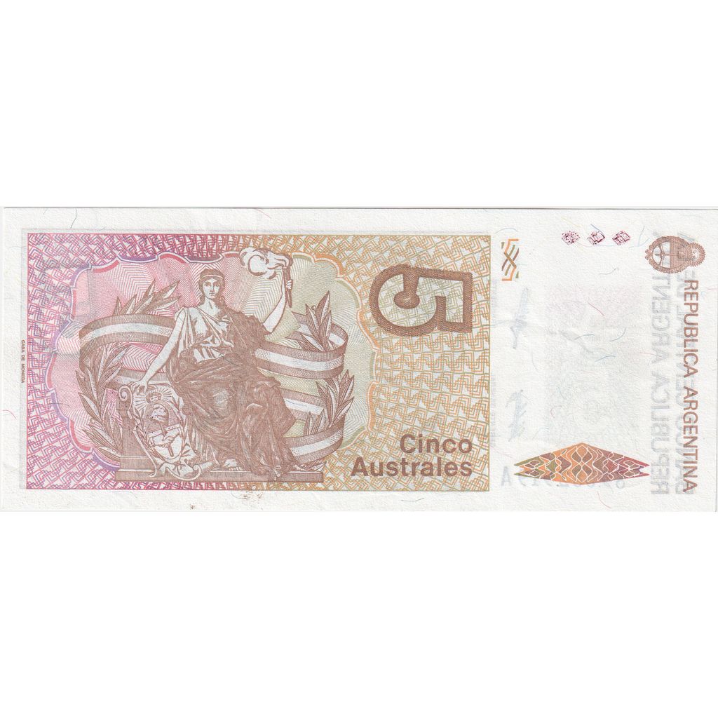 Argentine, 5 Australes, NEUF