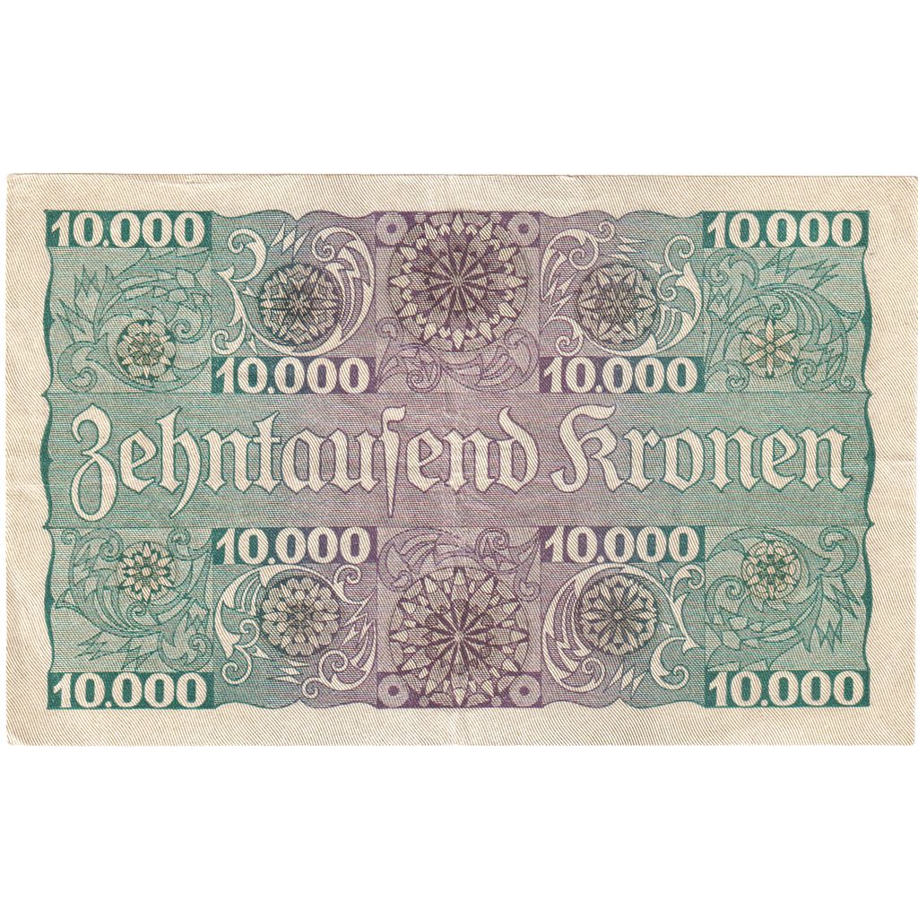 Billete, 10,000 Kronen, 1924, Austria, KM:85, 1924-01-02, MBC+