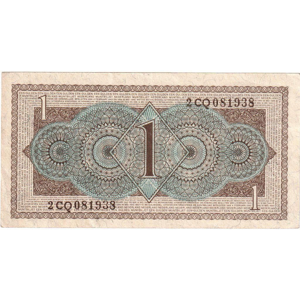 Paesi Bassi, 1 Gulden, 1949-08-08, SPL-