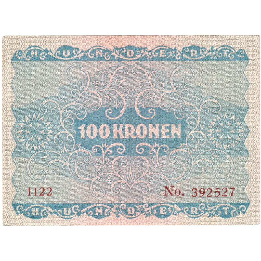 Austria, 100 Kronen, 1922-01-02, AU(55-58)
