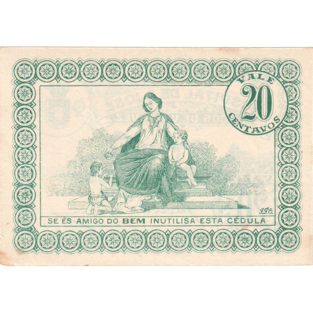 Portugal, 20 Centavos, 1937, SC