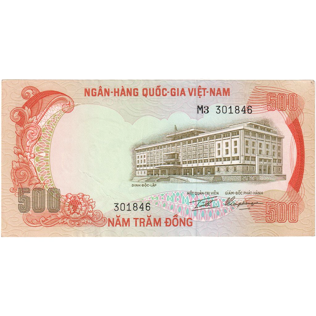 Południowy Wiet Nam, 500 Dông, UNC(60-62)