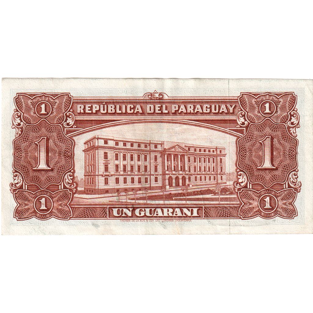 Paraguay, 1 Guarani, 1952, TTB+