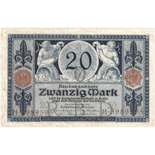 Germany, 20 Mark, 1915-11-04, AU(50-53)