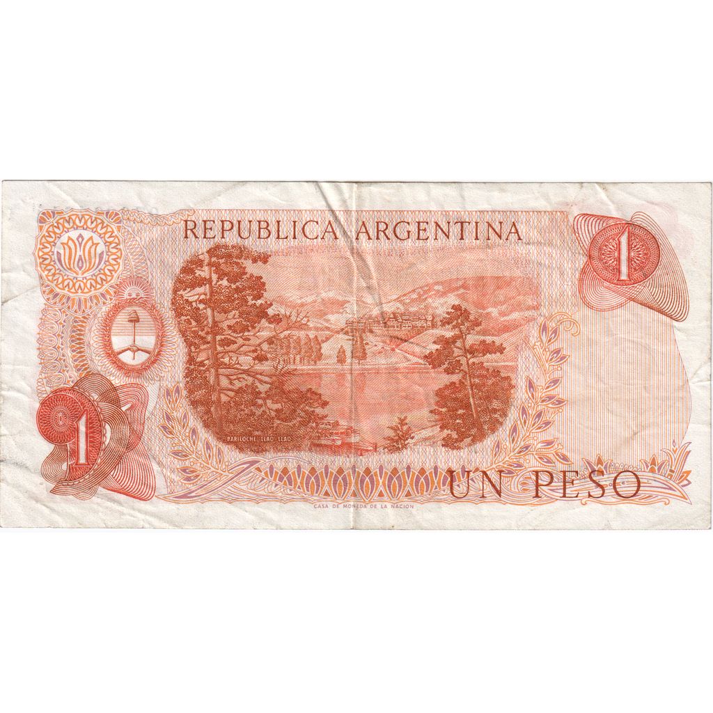 Argentinië, 1 Peso, TB+