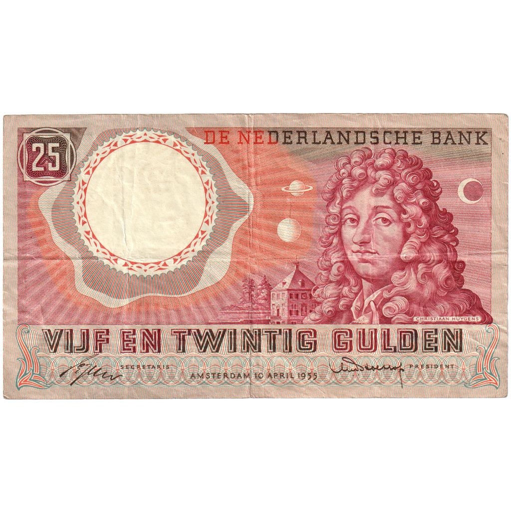 Nederland, 25 Gulden, 1955-04-10, TTB