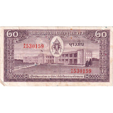 Laos, 20 Kip, Undated (1957), TB+