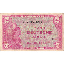 Federal Republic of Germany, 2 Deutsche Mark, VF(20-25)
