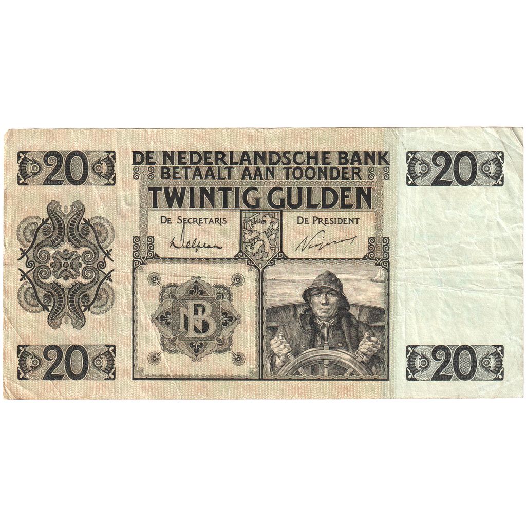 Nederland, 20 Gulden, 1931-02-02, TTB