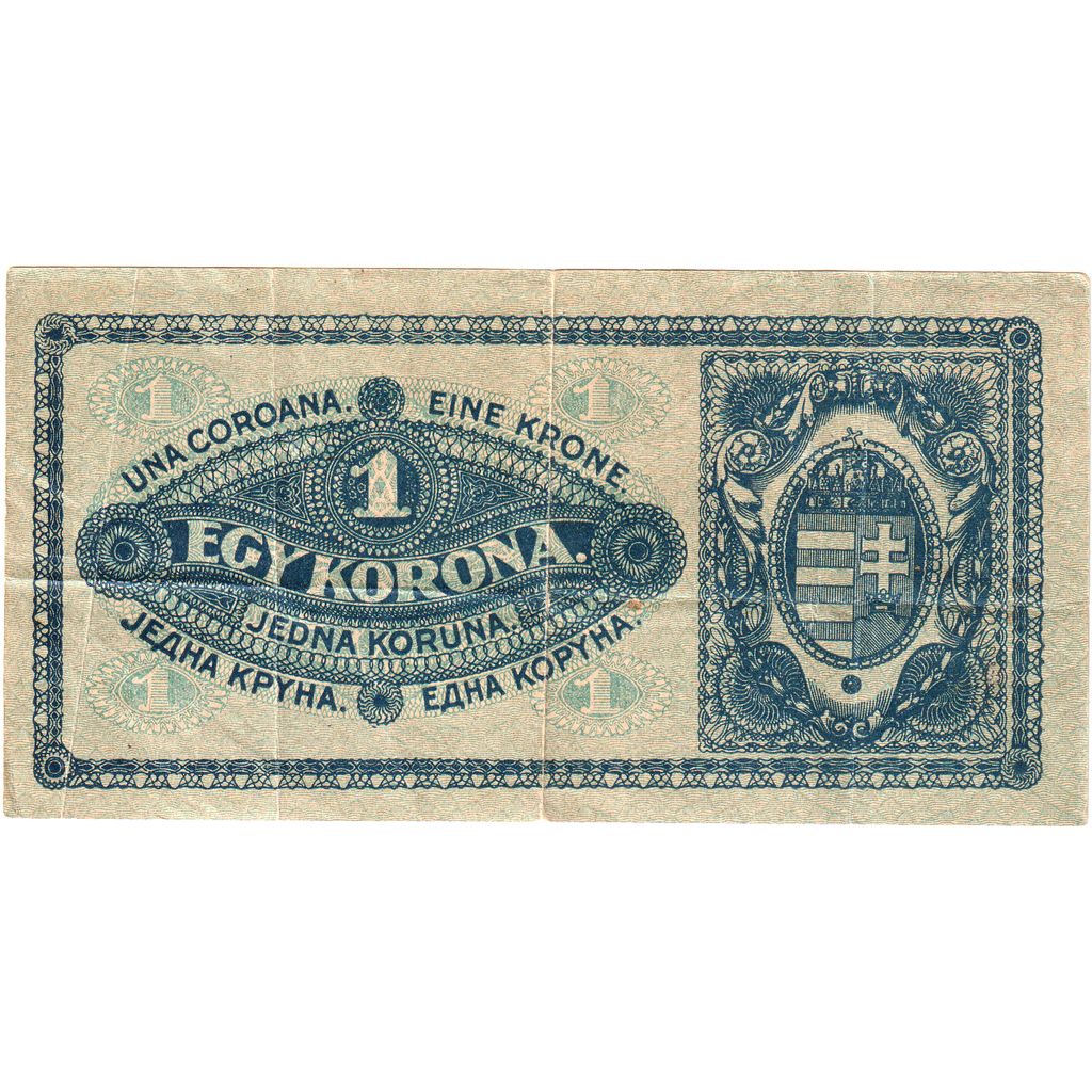 Hongarije, 1 Korona, 1920-01-01, TTB