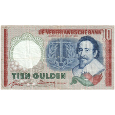 Banknote, Netherlands, 10 Gulden, 1953-1956, 1953-03-23, KM:85, EF(40-45)