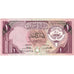 Biljet, Koeweit, 1 Dinar, L.1968, Undated (1980-91), KM:13a, TTB