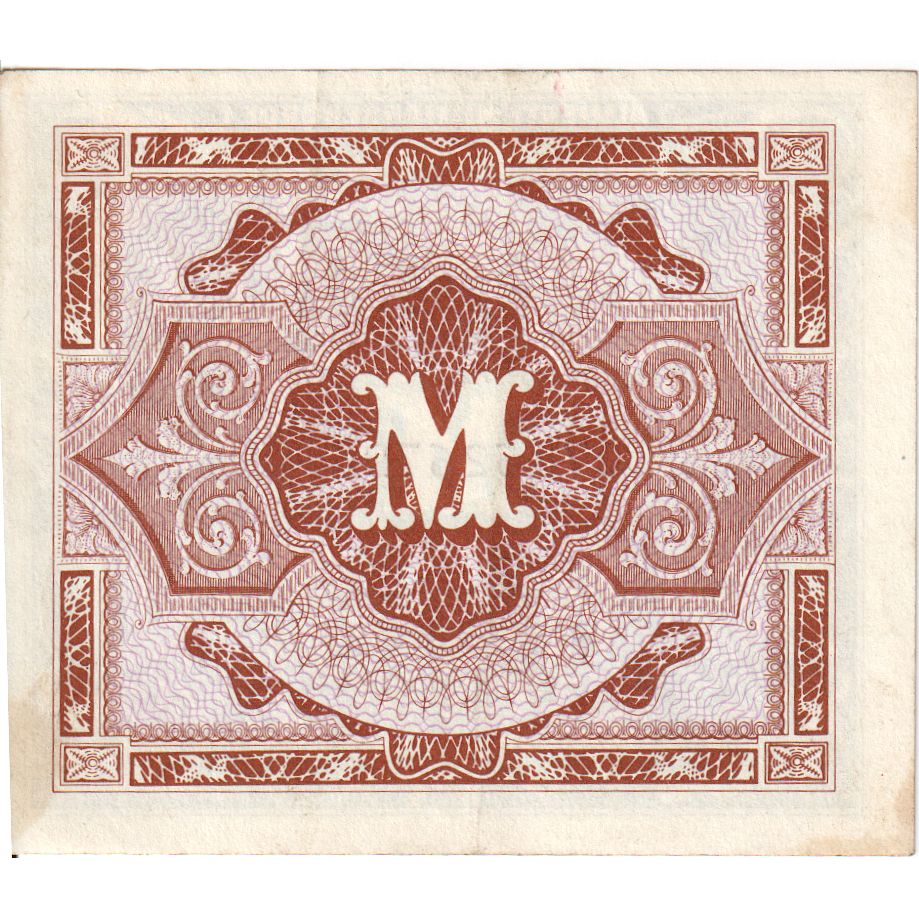 Biljet, Duitsland, 1/2 Mark, 1944, KM:191a, TTB+