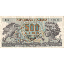 Italy, 500 Lire, 1966-06-20, EF(40-45)