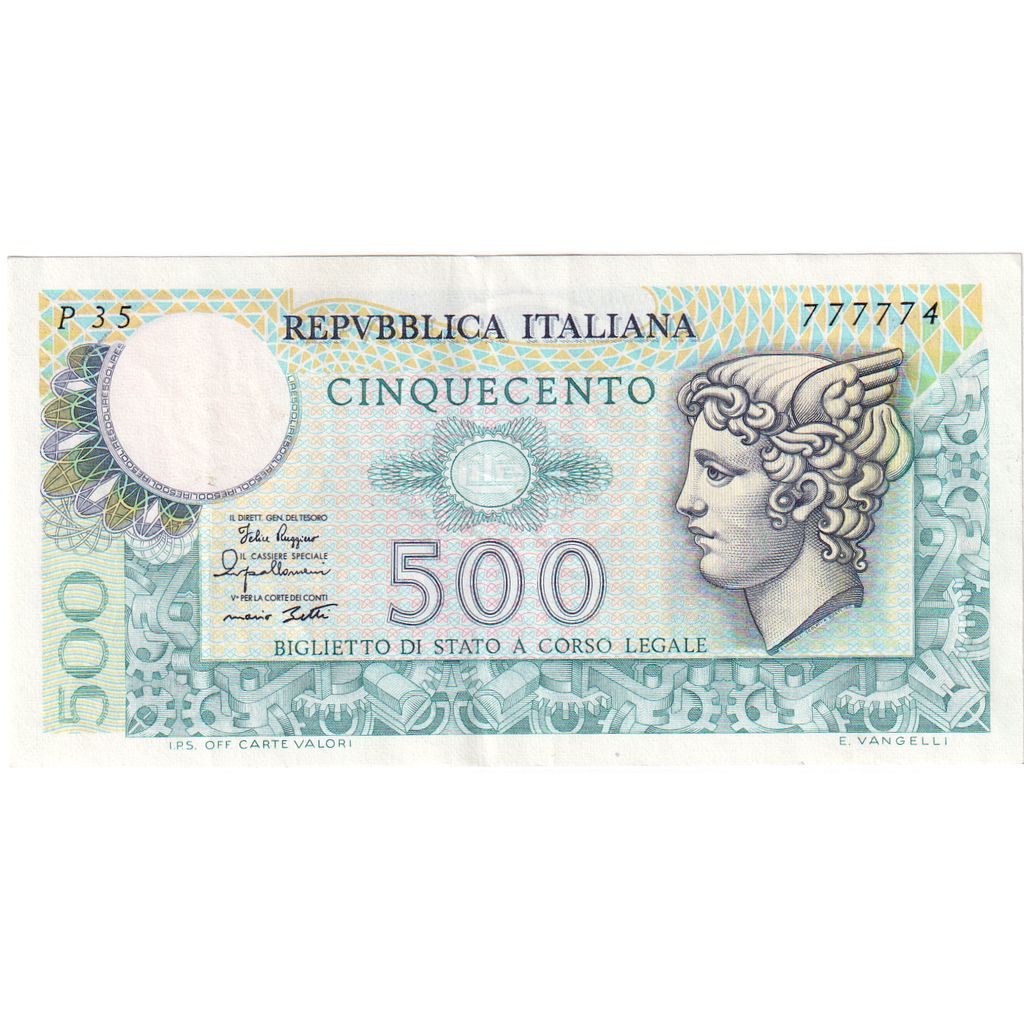 Italië, 500 Lire, 1979-04-02, TTB+
