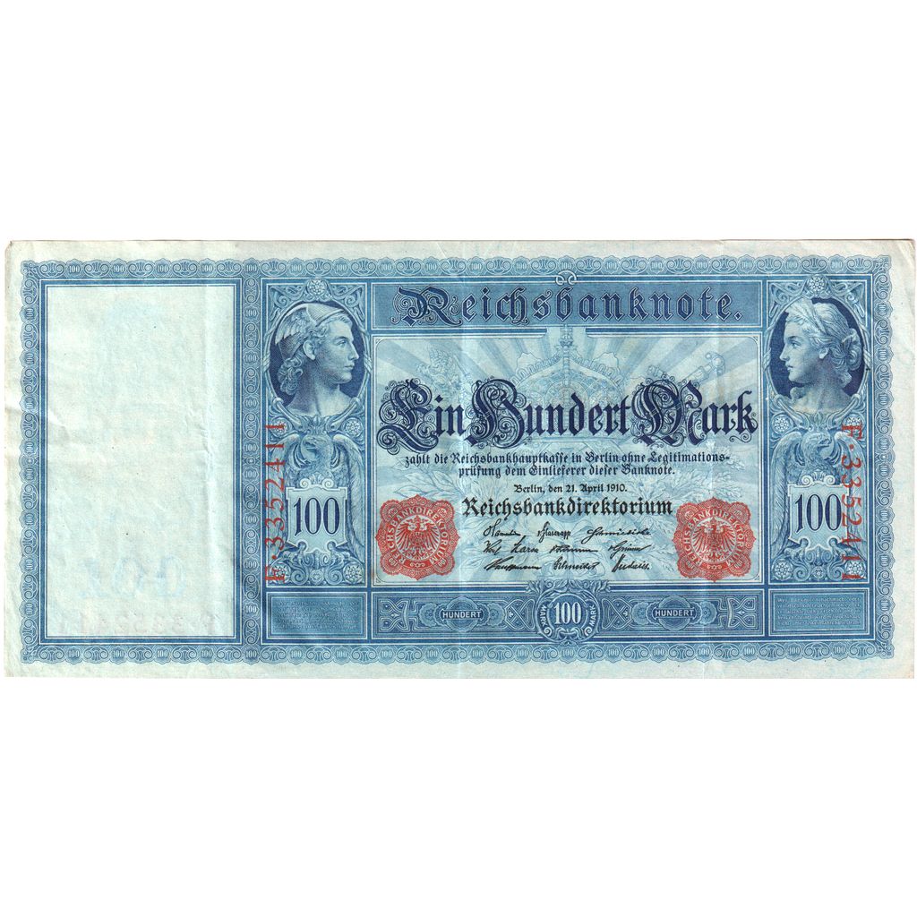 Duitsland, 100 Mark, 1910-04-21, TTB