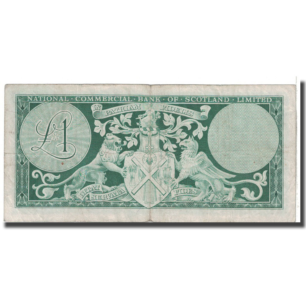 Banknote, Scotland, 1 Pound, 1964, 1964-10-01, KM:269a, VF(20-25)