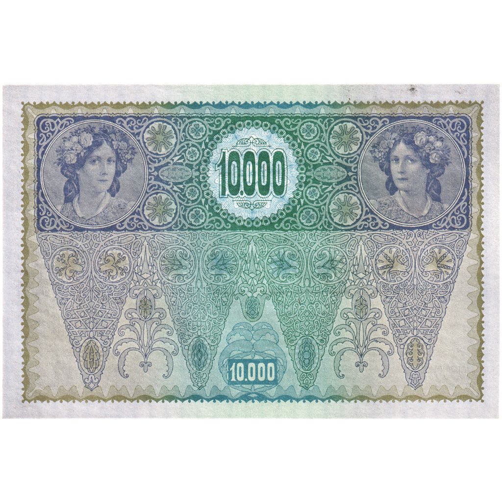 Austria, 10,000 Kronen, 1918-11-02, UNC(63)