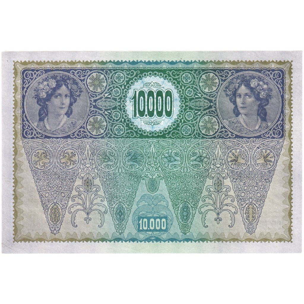 Austria, 10,000 Kronen, 1918-11-02, UNC(63)