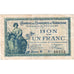 Frankrijk, Narbonne, 1 Franc, 1919-10-02, Chambre de commerce / Bon de, TTB