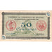France, Belfort, 50 Centimes, 1918-11-04, Chambre de Commerce, AU(50-53)