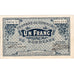 France, Bordeaux, 1 Franc, Undated (1914)., Chambre de Commerce, AU(50-53)