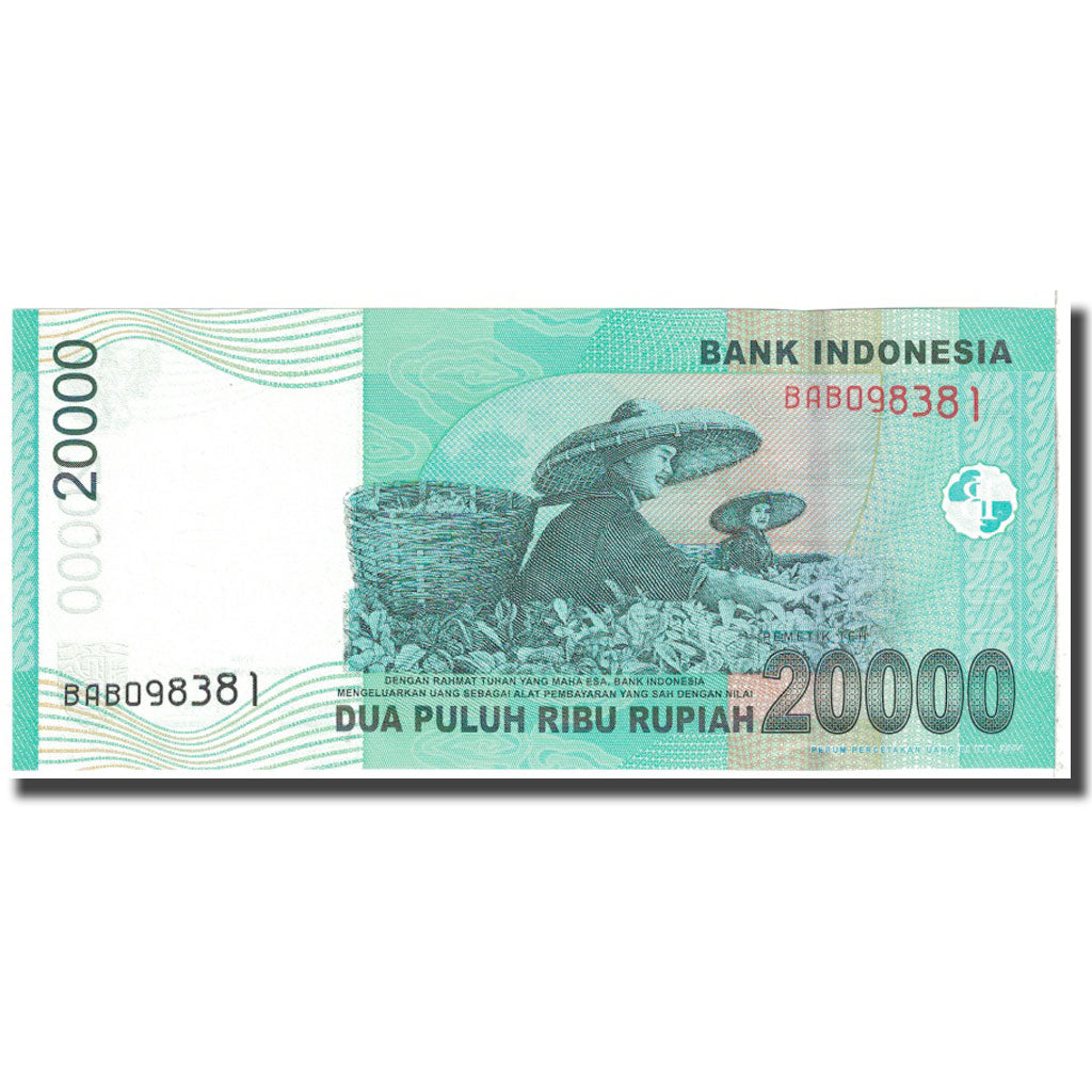 Banknote, Indonesia, 20,000 Rupiah, 2000, KM:144a, UNC(63)