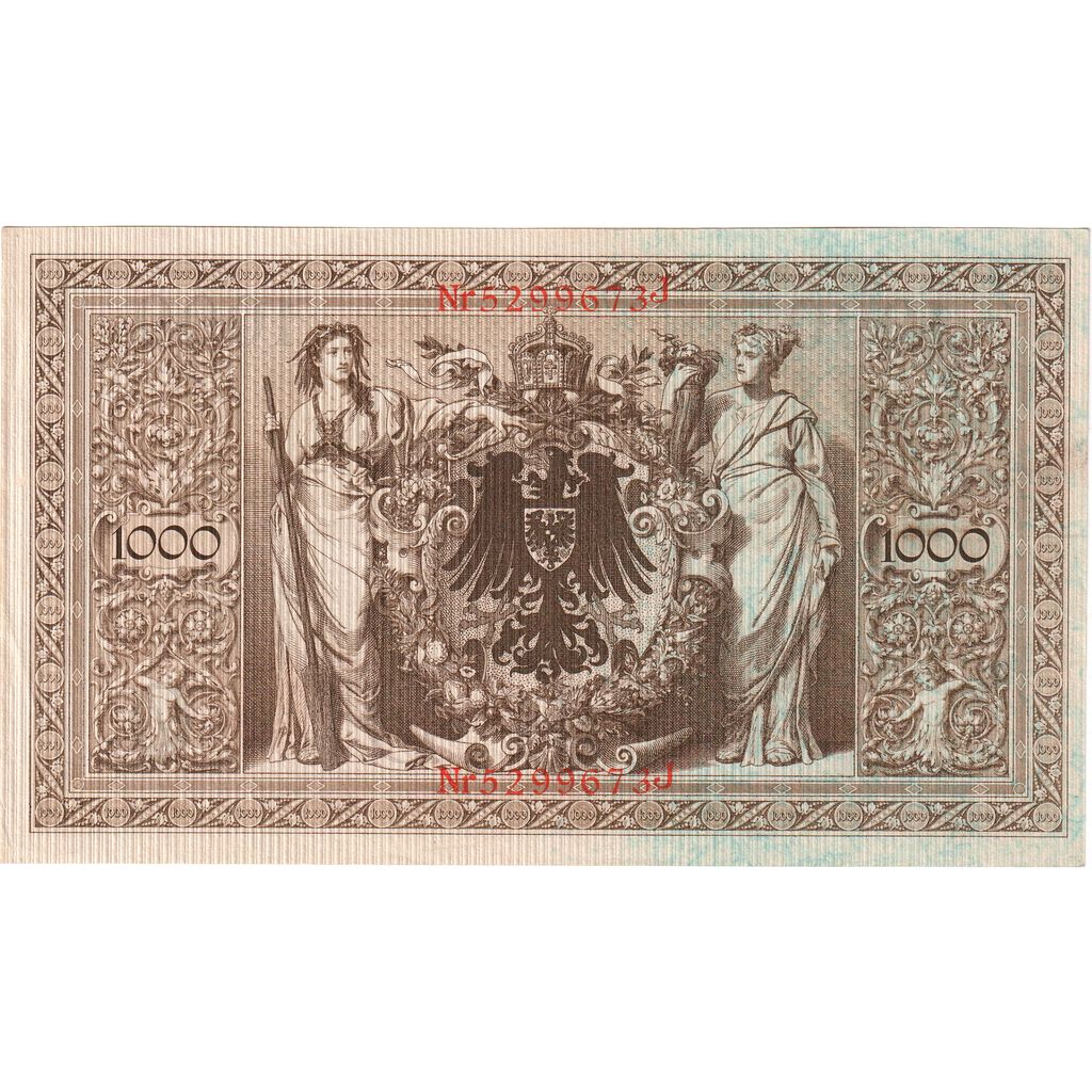 Germany, 1000 Mark, 1910-04-21, UNC(65-70)