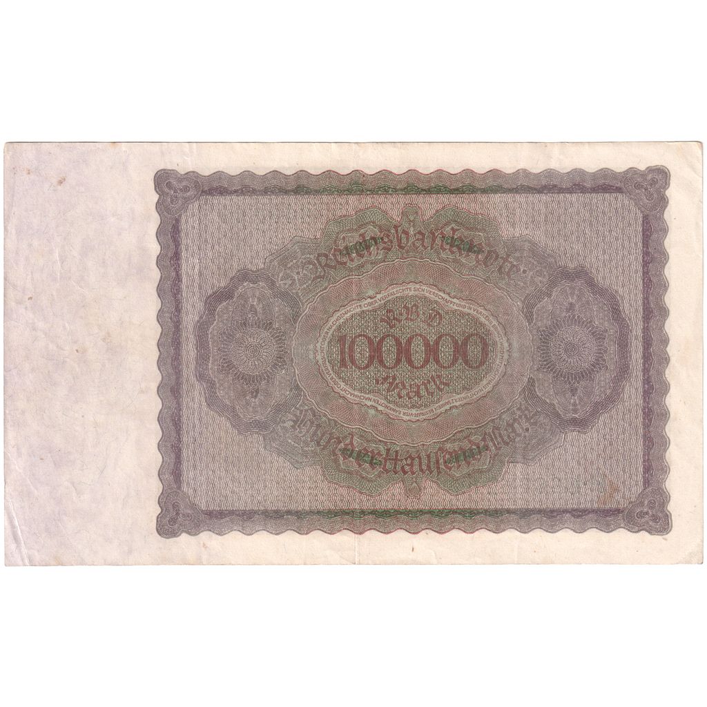 Alemania, 100,000 Mark, 1923-02-01, MBC+
